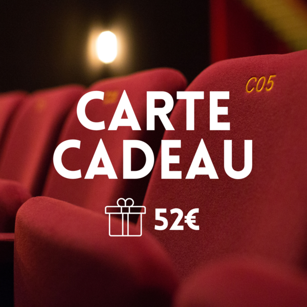 CARTE CADEAU 52 €