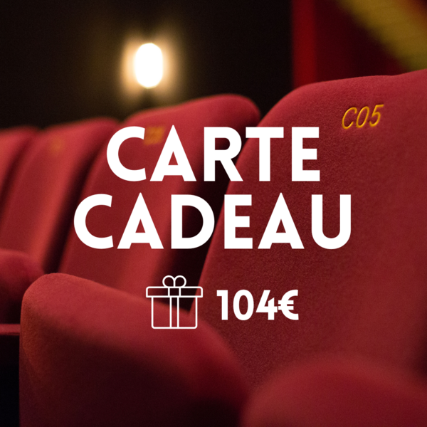 CARTE CADEAU 104 €